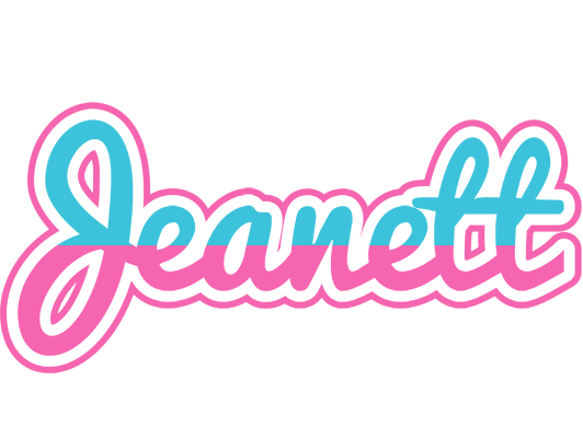 Jeanett woman logo