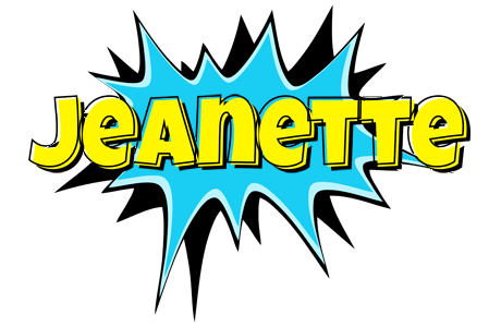 Jeanette amazing logo