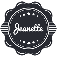 Jeanette badge logo