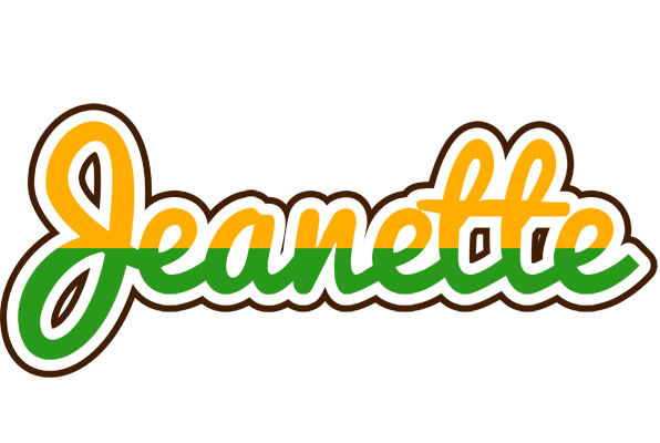 Jeanette banana logo