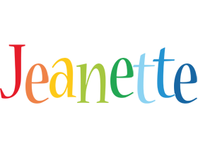 Jeanette birthday logo