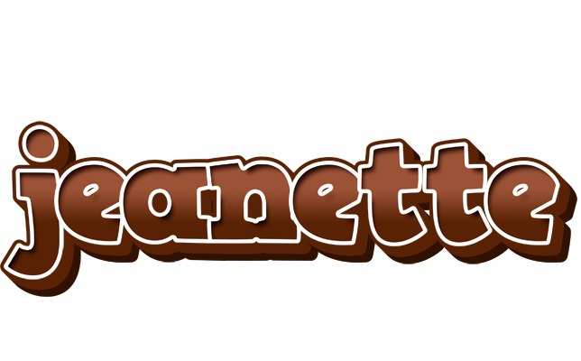 Jeanette brownie logo