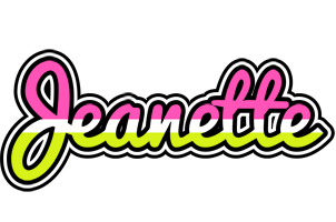 Jeanette candies logo