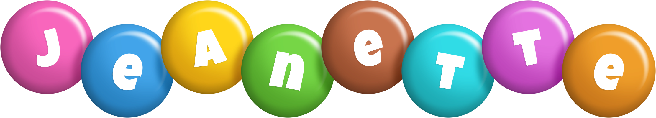 Jeanette candy logo