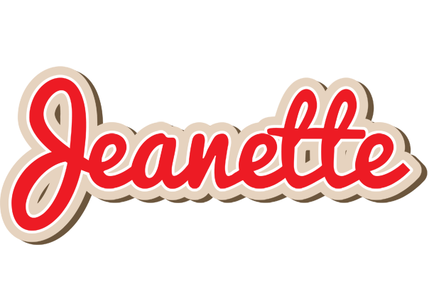 Jeanette chocolate logo