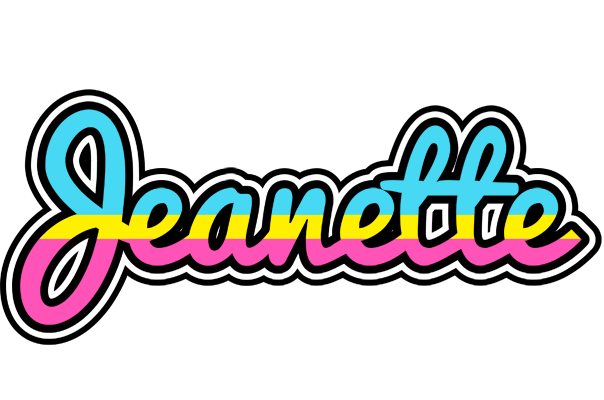 Jeanette circus logo
