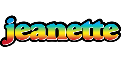 Jeanette color logo