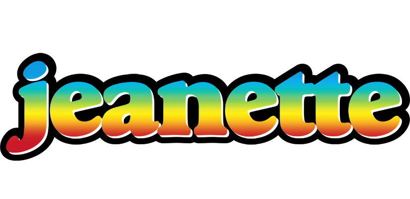 Jeanette color logo