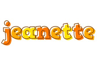 Jeanette desert logo