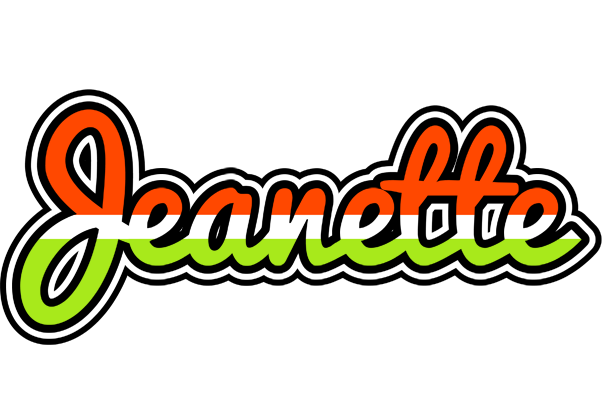Jeanette exotic logo