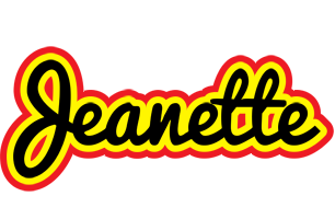 Jeanette flaming logo