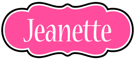 Jeanette invitation logo