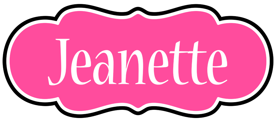 Jeanette invitation logo