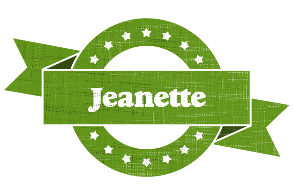Jeanette natural logo