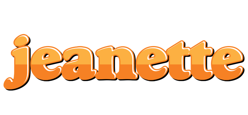 Jeanette orange logo