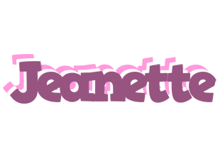 Jeanette relaxing logo