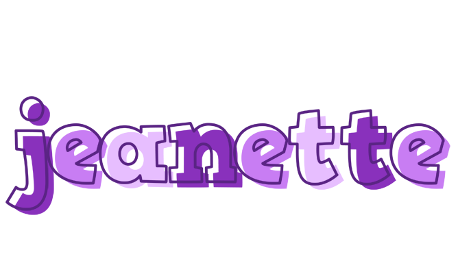 Jeanette sensual logo
