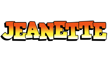 Jeanette sunset logo