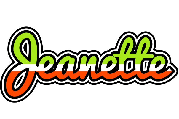 Jeanette superfun logo