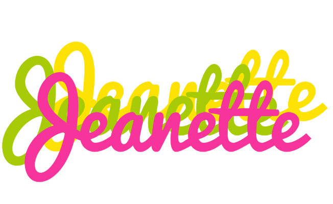 Jeanette sweets logo