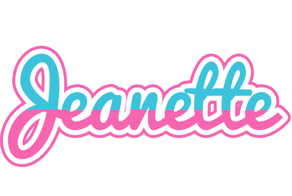 Jeanette woman logo