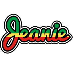 Jeanie african logo