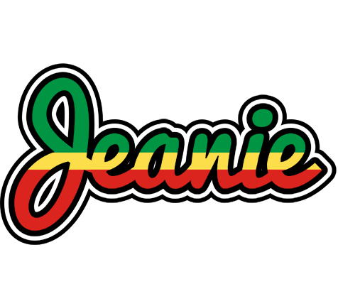 Jeanie african logo