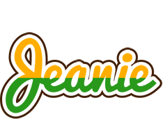 Jeanie banana logo