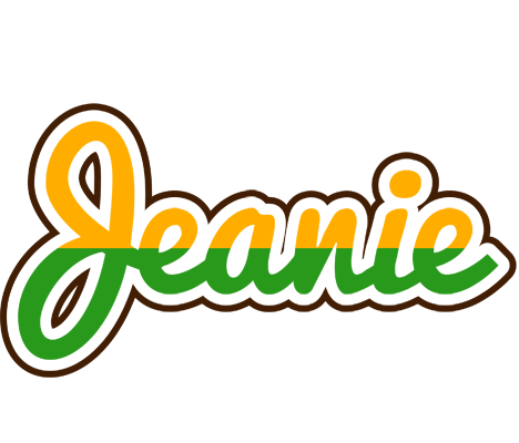 Jeanie banana logo