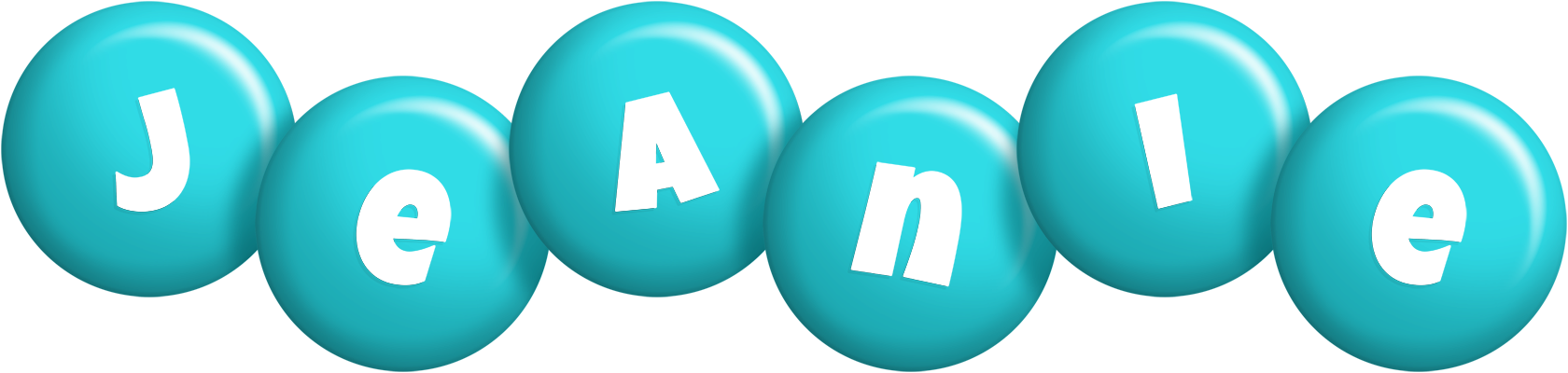 Jeanie candy-azur logo