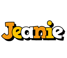 Jeanie cartoon logo