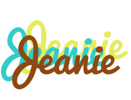 Jeanie cupcake logo