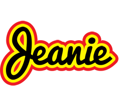 Jeanie flaming logo