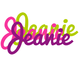 Jeanie flowers logo