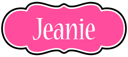 Jeanie invitation logo