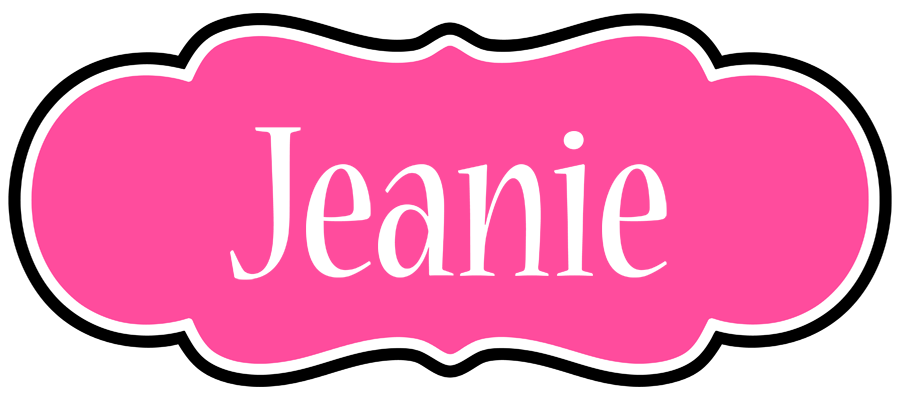 Jeanie invitation logo