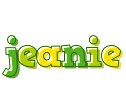 Jeanie juice logo