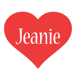 Jeanie love logo