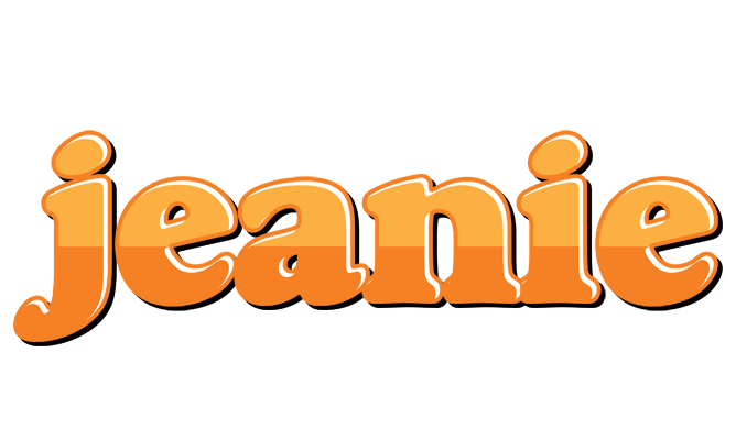 Jeanie orange logo