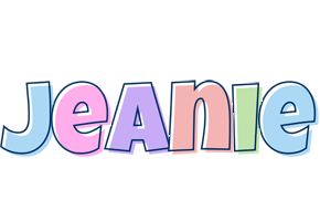 Jeanie pastel logo