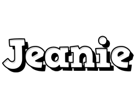 Jeanie snowing logo