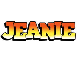 Jeanie sunset logo