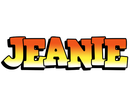 Jeanie sunset logo