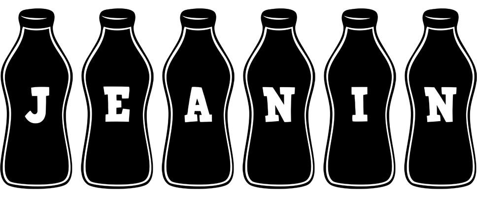 Jeanin bottle logo