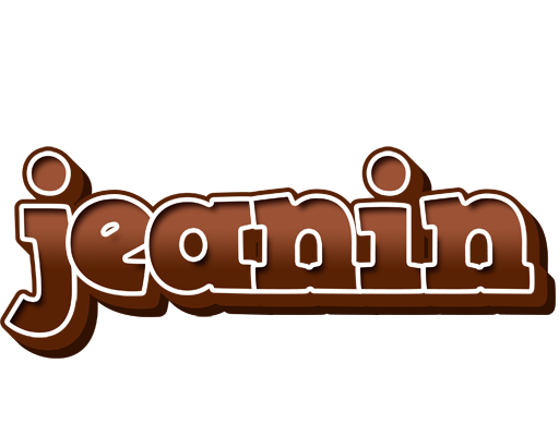 Jeanin brownie logo