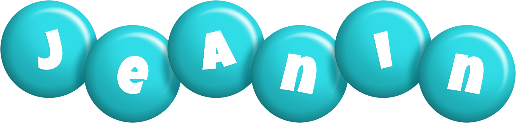 Jeanin candy-azur logo