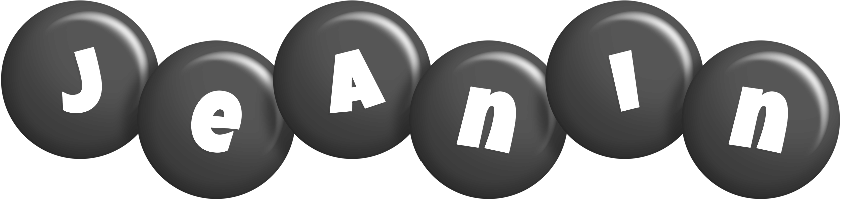 Jeanin candy-black logo