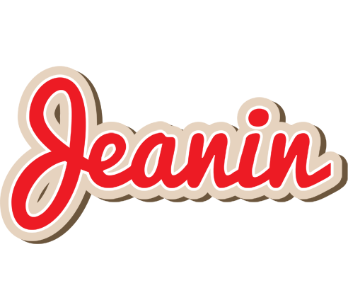 Jeanin chocolate logo