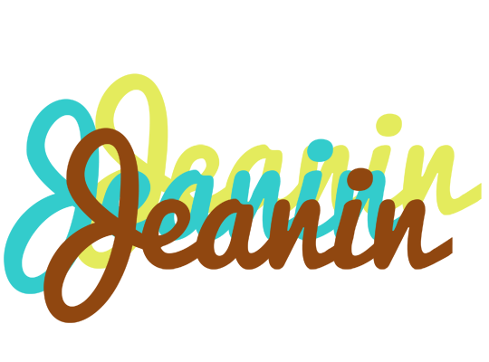 Jeanin cupcake logo