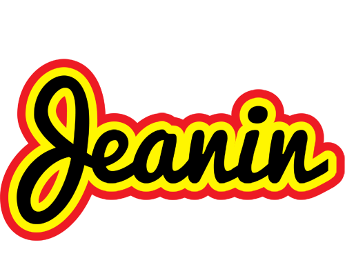 Jeanin flaming logo